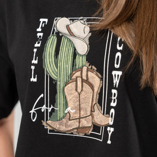 FELL FOR COWBOY SHIRT